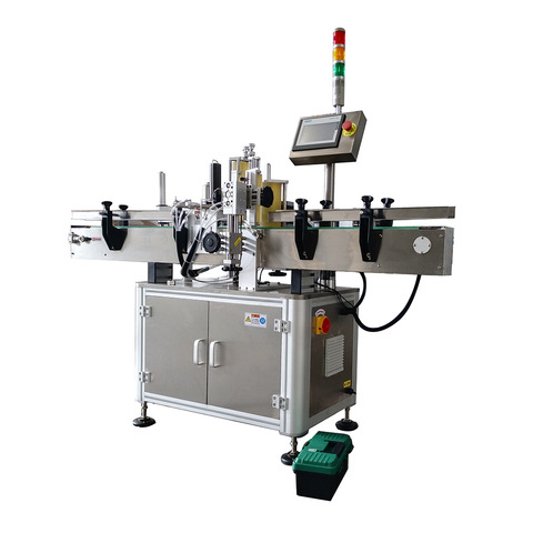 Μηχανή επισήμανσης καλλυντικών συσκευασιών Μηχανή σήμανσης επίπεδης διπλής όψης 