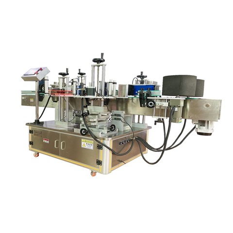 Μηχανή επισήμανσης κόλλας σε δοχείο κασσίτερου Στρογγυλή φιάλη Χαρτί μηχανή ετικέτας κρύας κόλλας 