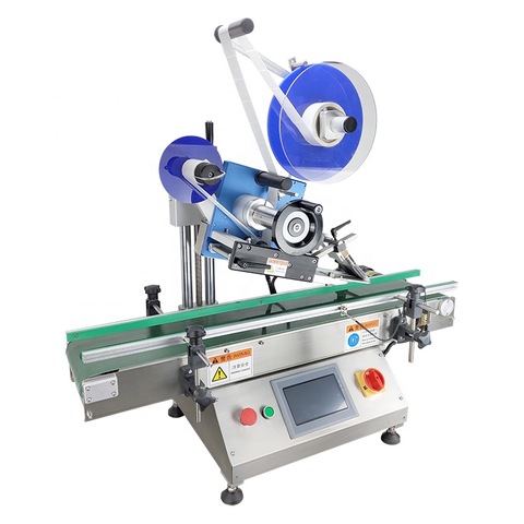 Αυτόματη μηχανή επισήμανσης τήξης τήξης BOPP / OPP Hot Glue Melt για συσκευασία μπουκαλιών με πολλαπλές λειτουργίες 