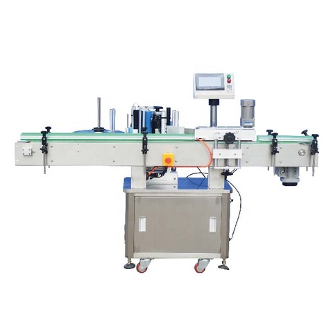 Αυτόματη μηχανή ετικετών αυτοκόλλητων ετικετών Χαρτί χαρτοκιβώτιο Top Surface Labeling Machine 