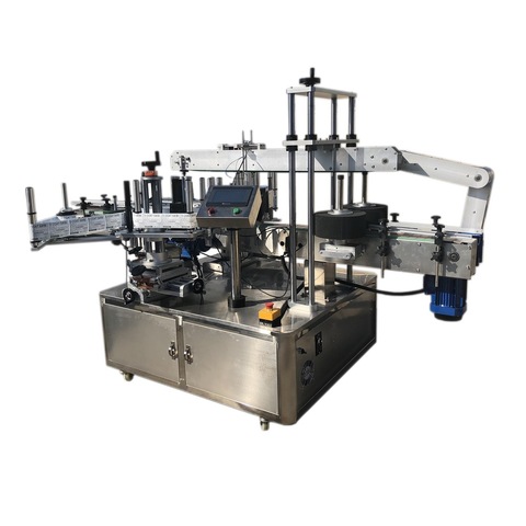 Αυτόματη μηχανή ετικετών αυτοκόλλητων ετικετών Χαρτί χαρτοκιβώτιο Top Surface Labeling Machine 