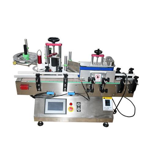 Πλήρης αυτόματη μηχανή σήμανσης χαρτιού με υγρή κόλλα για προϊόν αλκοόλης 
