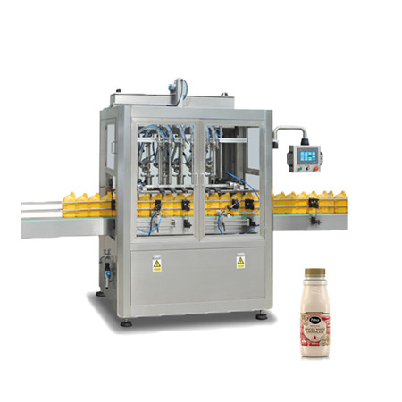 Μηχανή πλήρωσης σάλτσας μαγιονέζας από πλαστικό γυάλινο μπουκάλι 0,2-5L 