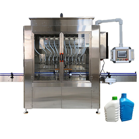 Πνευματικός εξοπλισμός παραγωγής μηχανημάτων περιστροφικής πλήρωσης μπουκαλιών υγρού νερού 