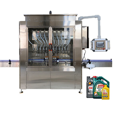 Πλήρως αυτόματη μηχανή συσκευασίας πλήρωσης μπουκαλιών αιθέριου ελαίου 10 ml Amber E Liquid Cig με PLC και οθόνη αφής 