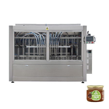 Αυτόματη μηχανή πλήρωσης και κάλυψης υγρών μικρών γυάλινων υγρών Μηχανή εμφιάλωσης γιαουρτιού για χυμό υγρού ποτού 