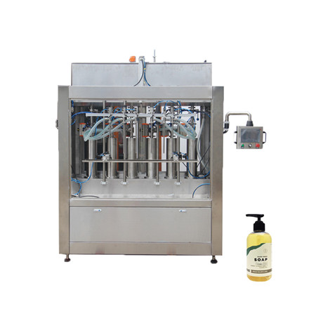 Αυτόματη μηχανή συσκευασίας εμφιάλωσης πλαστικών μπουκαλιών υγρού πάστας νερού κρέμας πλαστικών 