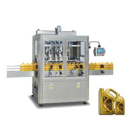 Γραμμικός τύπος 12 κεφαλή ιξώδους Canola Oil Filling Machine Κατασκευαστής πλαστικών μπουκαλιών υγρών γεμίζοντας μηχανήματα 