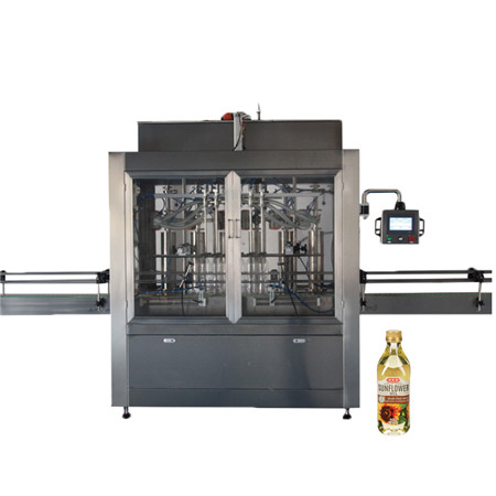 Coconut Olive Essential Edible Sunflower Lubricant Oil Packing Pet Bottle Production Line Oil Filling Machine 